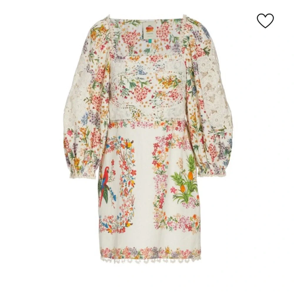 FARM Rio Multicolor Floral Mini Dress - Picture 4 of 16